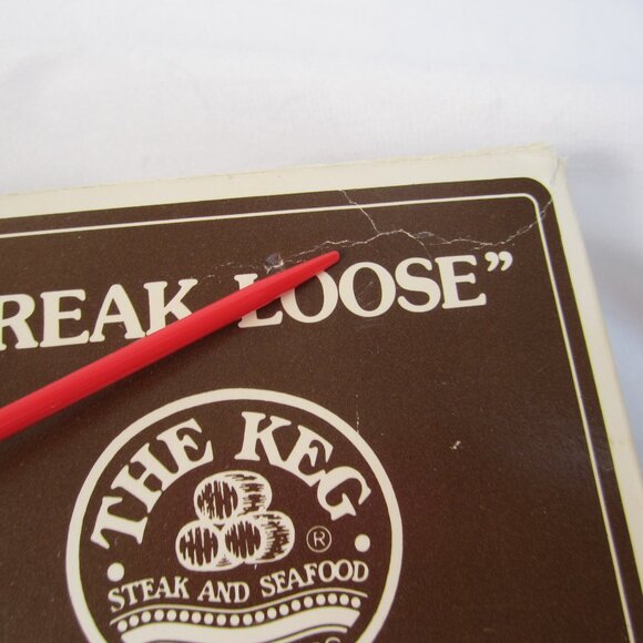 The Keg "Break Loose" The Keg Party Pack Shot Glasses - 1970"s - Vintage - Picture 2 of 11